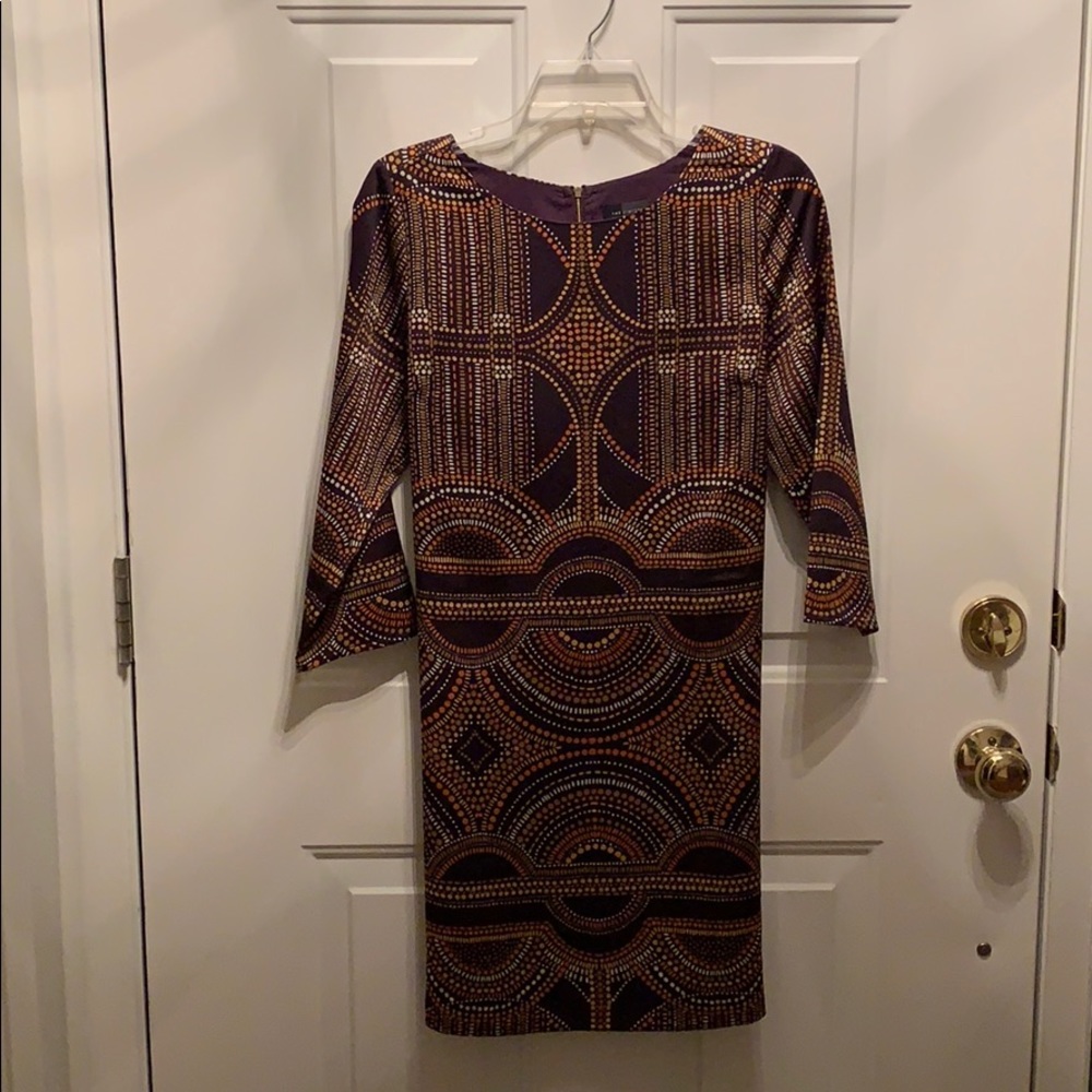 Boho 3/4 Length Sleeve slip dress